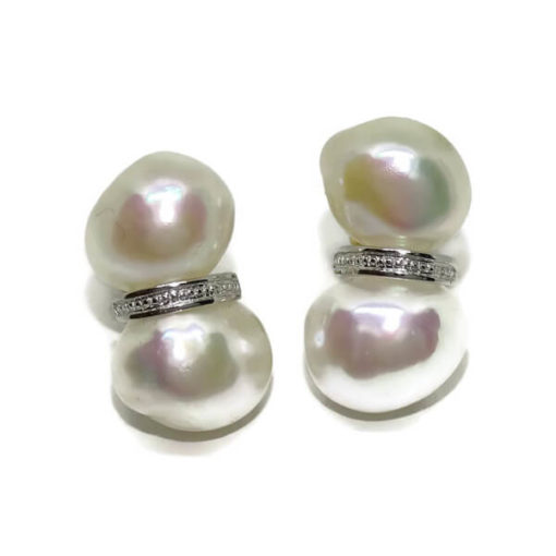 Pendientes con perla