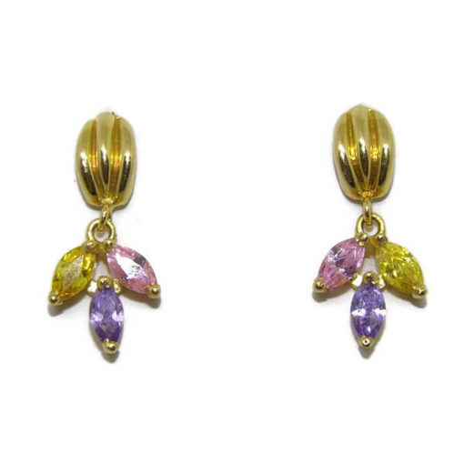 Pendientes garras color