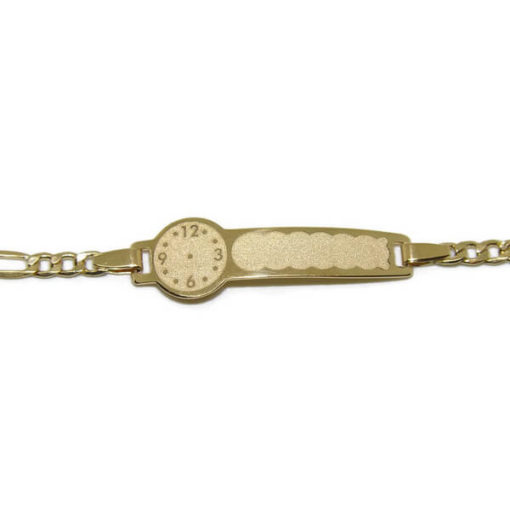 Pulsera bebe placa y reloj - Imagen 3