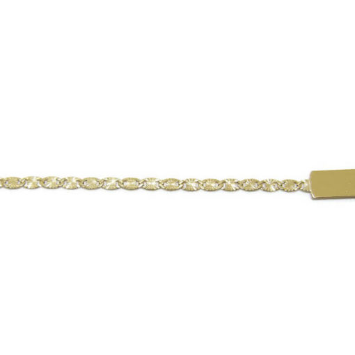 Pulsera bebe placa brillo - Imagen 4