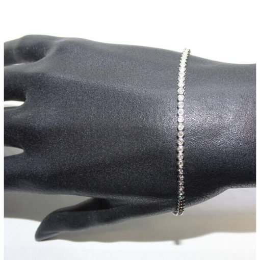 Pulsera de oro y brillantes - Imagen 2
