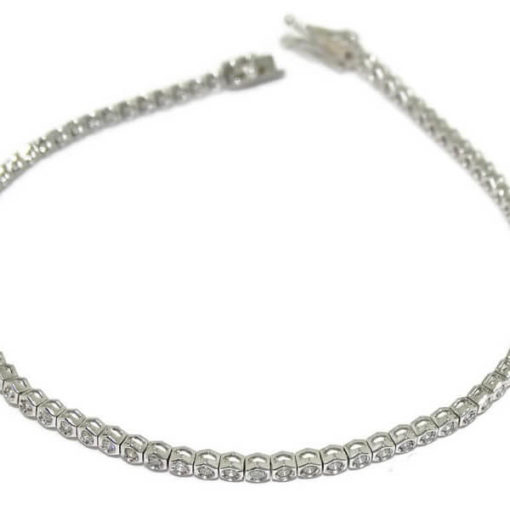 Pulsera de oro y brillantes - Imagen 4