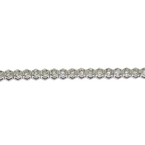 Pulsera de oro y brillantes - Imagen 8