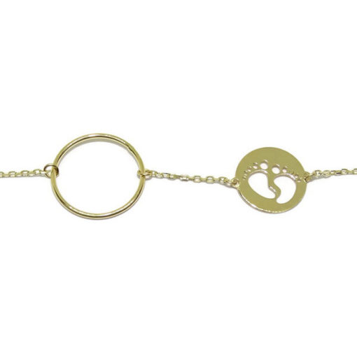 Pulsera mama oro amarillo - Imagen 3