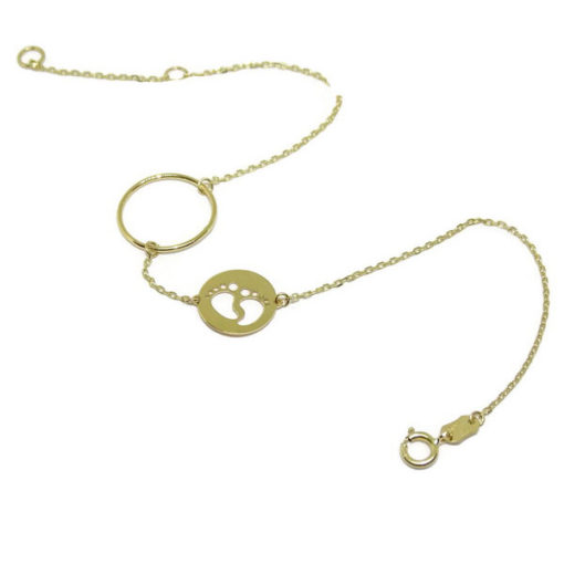 Pulsera mama oro amarillo - Imagen 9