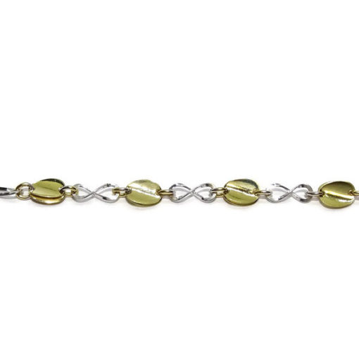 Pulsera infinitos bicolor - Imagen 3