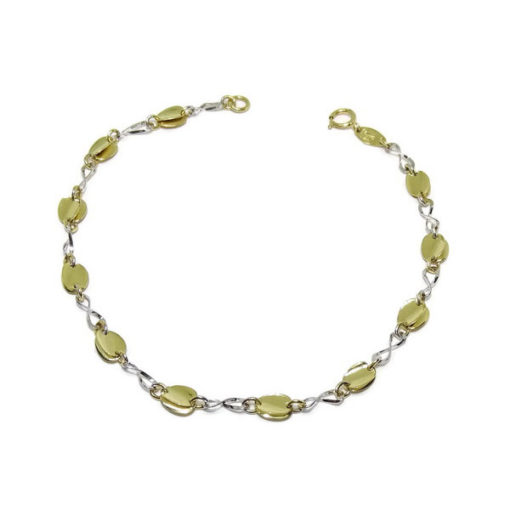 Pulsera infinitos bicolor