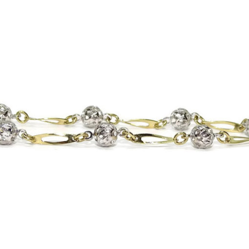 Pulsera bicolor bolas - Imagen 5