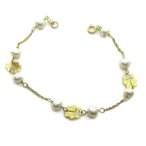 Pulseras con mariquitas ladybug