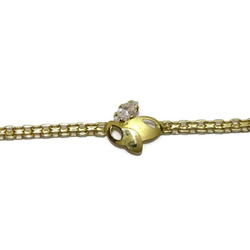 Pulsera comunión circonitas ovaladas - Imagen 4