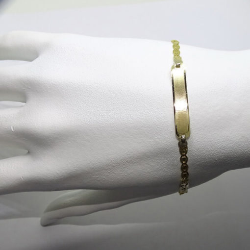 Pulsera comunión niño oro - Imagen 2