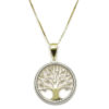 árbol de la vida bicolor con cadena