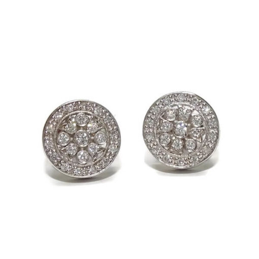 Pendientes diamantes y perlas australianas - Imagen 6