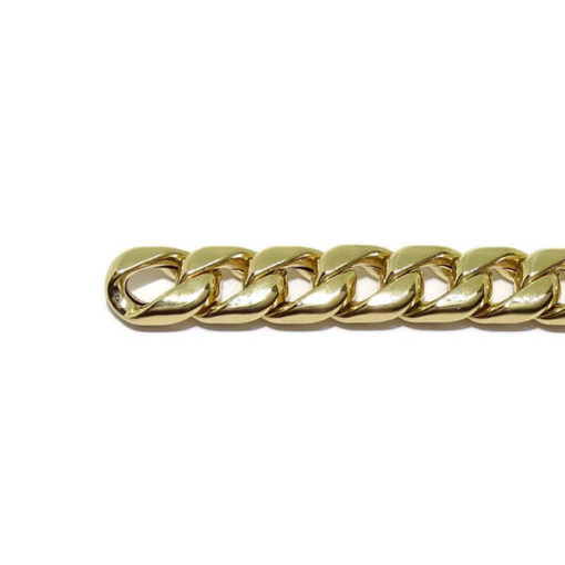Pulsera oro barbada grande 11.95gr de oro de 18k - Imagen 6