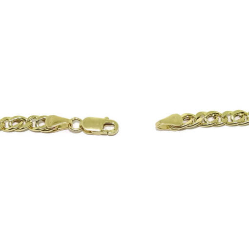 cadena oro amarillo para hombre de 60cm - Imagen 5