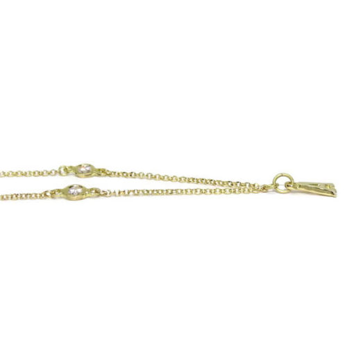 letras personalizadas oro y circonitas - Imagen 4