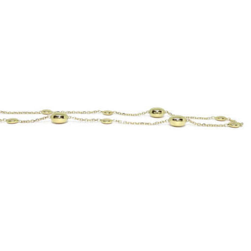 Collar con pepitas de oro de 45cm - Imagen 4