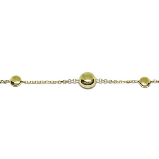 Pulsera pepitas oro - Imagen 4