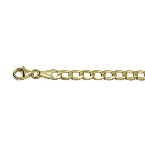 Pulsera para niño con placa personalizable oro - Imagen 5