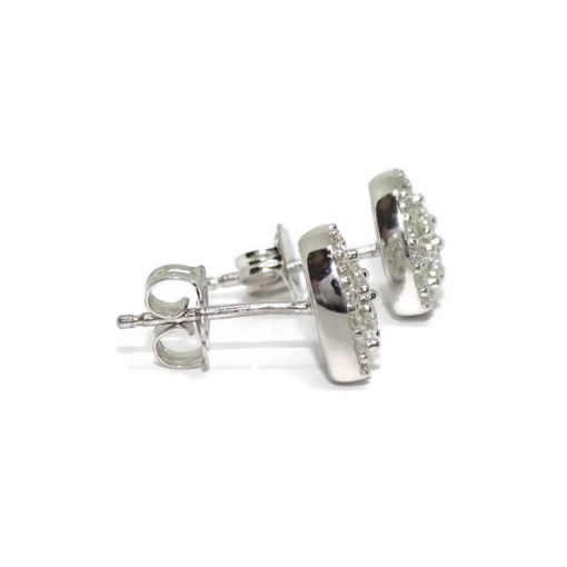 Pendientes  corazón 0,73cts de diamantes - Imagen 6