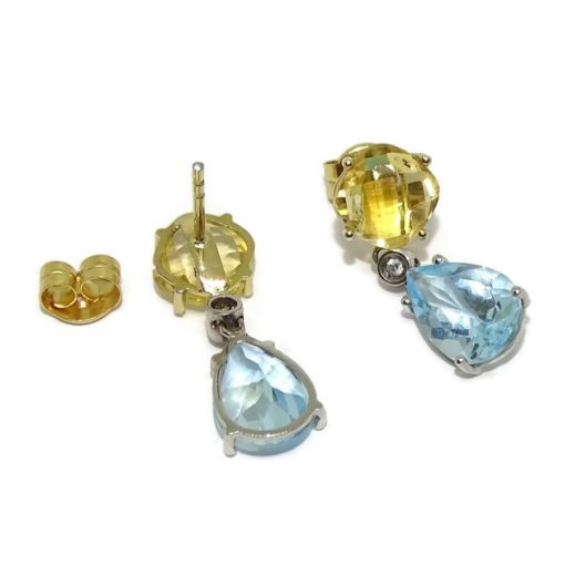 Pendientes exclusivos piedras preciosas - Imagen 4