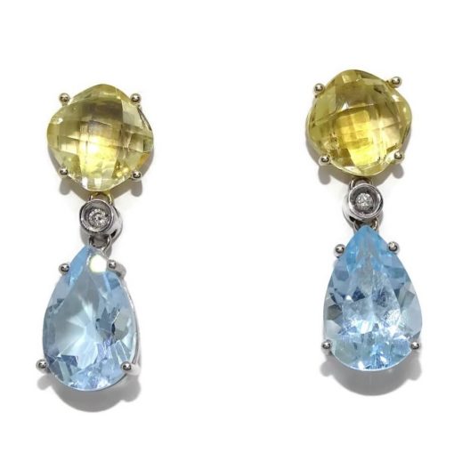 Pendientes exclusivos piedras preciosas