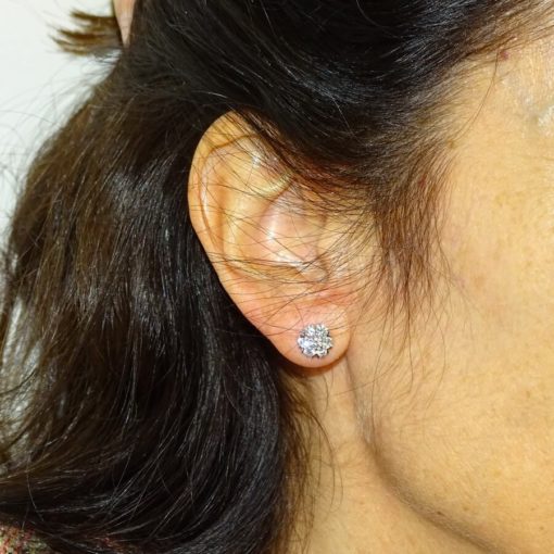 Pendientes con diamantes 1,02cts - Imagen 2