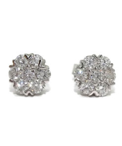 Pendientes con diamantes 1,02cts