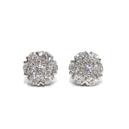 Pendientes con diamantes 1,02cts - Imagen 4
