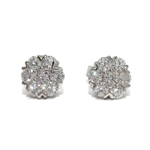 Pendientes con diamantes 1,02cts
