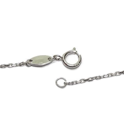Pulsera para comunión oro y circonitas con Flores Cadena forzada - Imagen 11