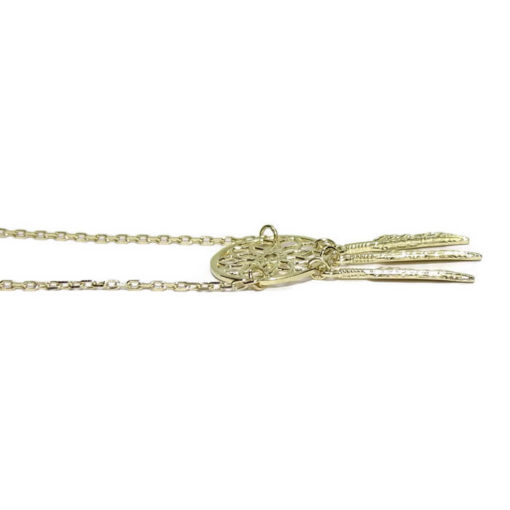 Pulsera atrapa sueños oro mujer - Imagen 3
