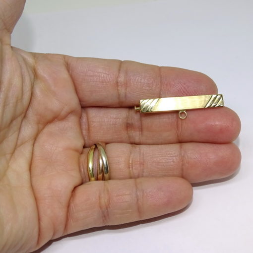 Alfiler de bebé de Oro de 18k 1.70gr - Imagen 2
