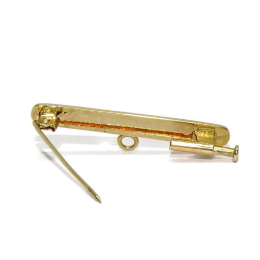 Alfiler de bebé de Oro de 18k  0.40cm - Imagen 2