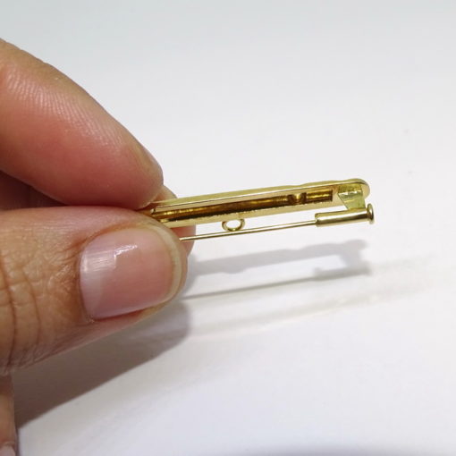 Alfiler de bebé de Oro de 18k 0.50cm - Imagen 3