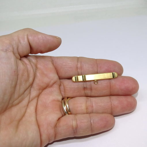 Alfiler de bebé de Oro de 18k 0.50cm - Imagen 2