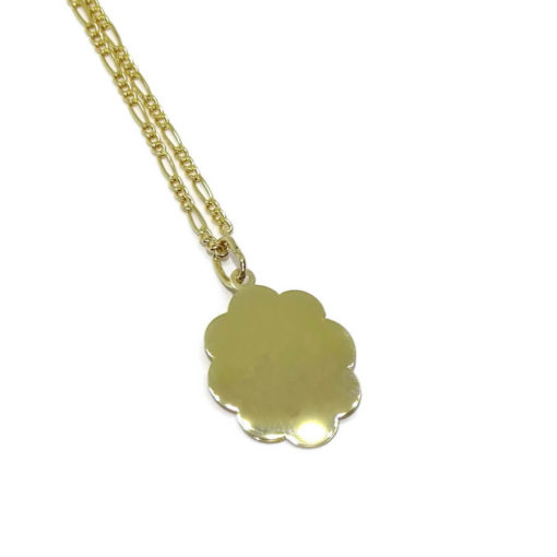 Medalla nube Virgen con Cadena - Imagen 4