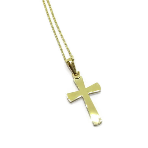 Cruz para comunión oro mate y brillo - Imagen 5