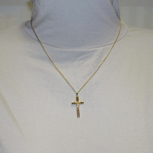 cruz grande con Cristo tuvo cuadrado - Imagen 2
