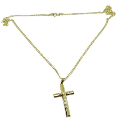 cruz grande con Cristo tuvo cuadrado - Imagen 4