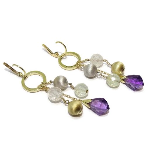 Pendientes oro amarillo 18k 11,20gr - Imagen 5