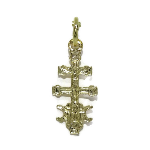 Cruz caravaca oro 18k para bebe 1,50cm - Imagen 3