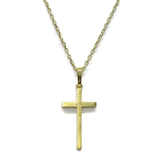Cruz y Cadena oro 3,05gr comunion - Imagen 3