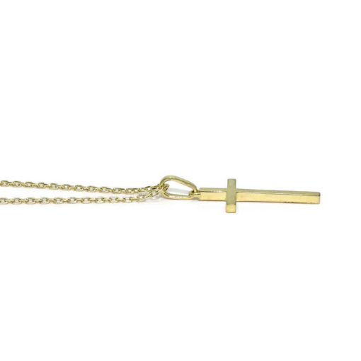 Cruz y Cadena oro 3,05gr comunion - Imagen 4