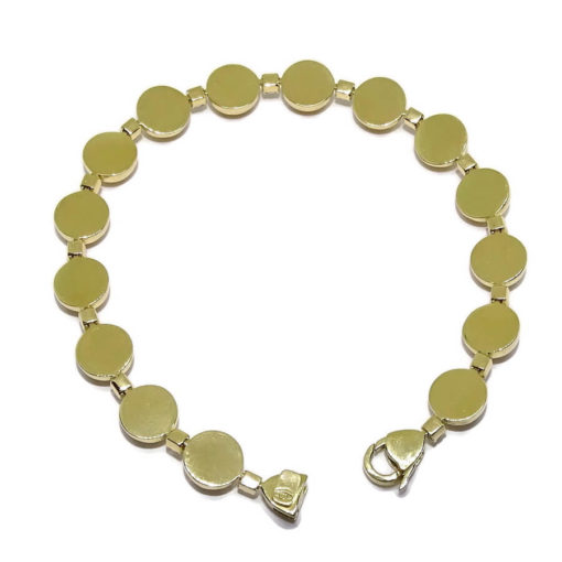 Pulsera medias bolas de 4mm 15,45gr - Imagen 6