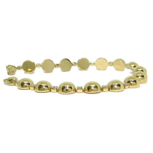 Pulsera medias bolas de 4mm 15,45gr - Imagen 7