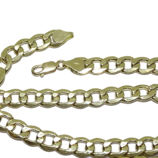 Cadena de Oro Amarillo de 18k Tipo barbada Grande - Imagen 3