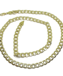 Cadena de Oro Amarillo de 18k Tipo barbada Grande
