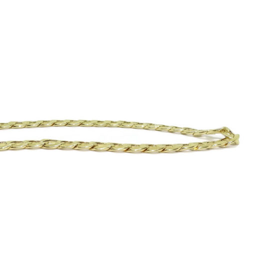 Cadena de Oro Amarillo de 18k Tipo barbada Grande - Imagen 5
