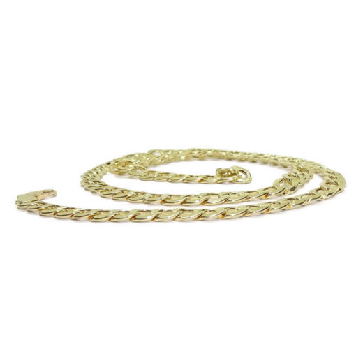 Cadena de Oro Amarillo de 18k Tipo barbada Grande - Imagen 6